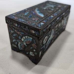 Antique Stamp Box Circa 1891-1919